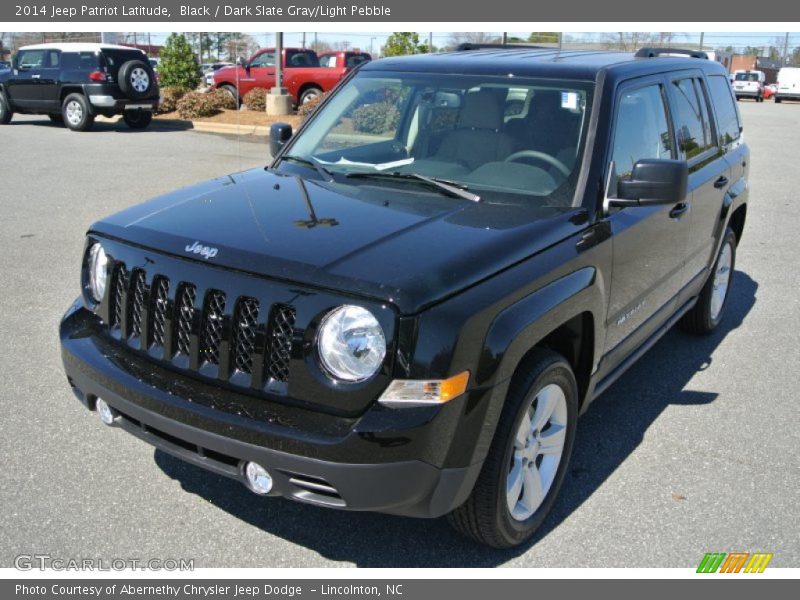 Black / Dark Slate Gray/Light Pebble 2014 Jeep Patriot Latitude