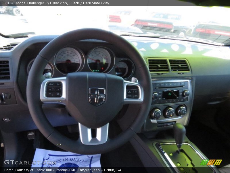 Black / Dark Slate Gray 2014 Dodge Challenger R/T Blacktop