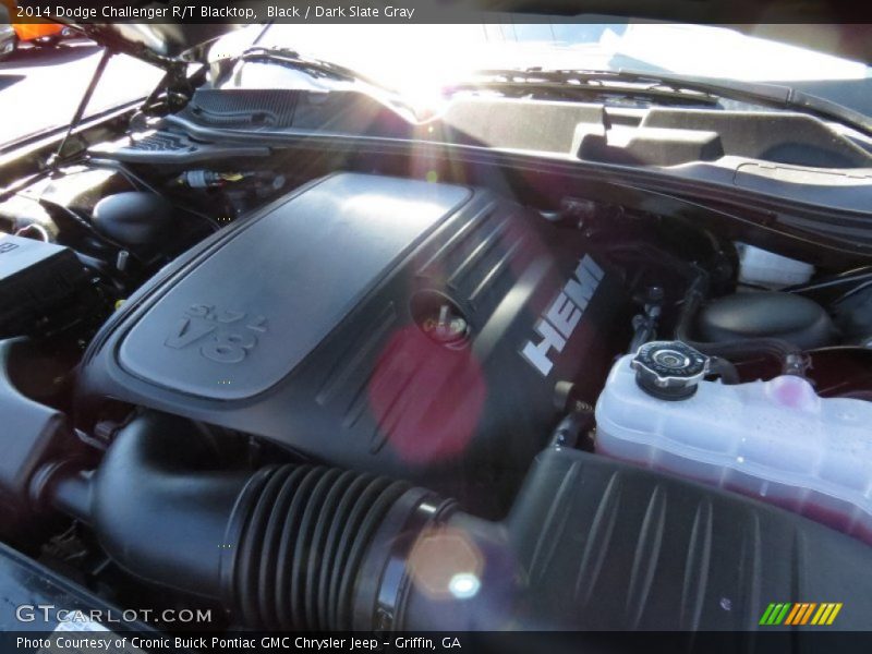 Black / Dark Slate Gray 2014 Dodge Challenger R/T Blacktop