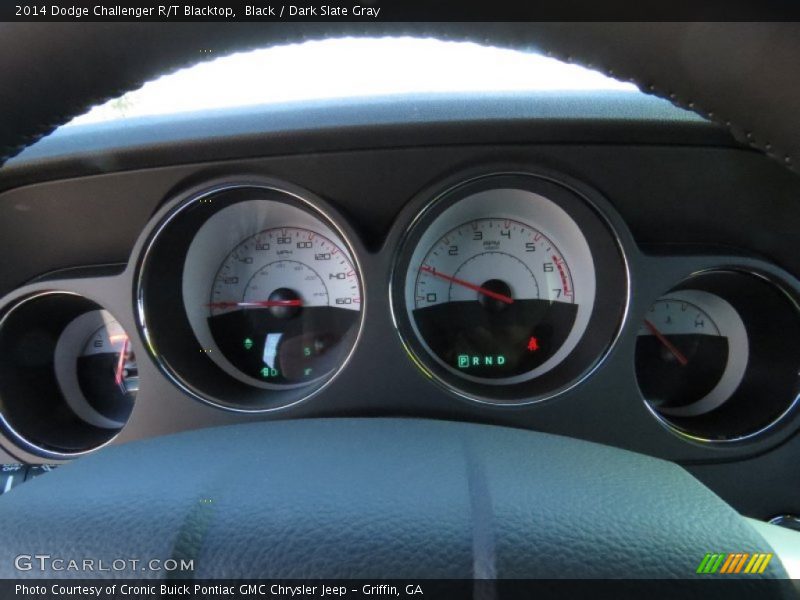 Black / Dark Slate Gray 2014 Dodge Challenger R/T Blacktop