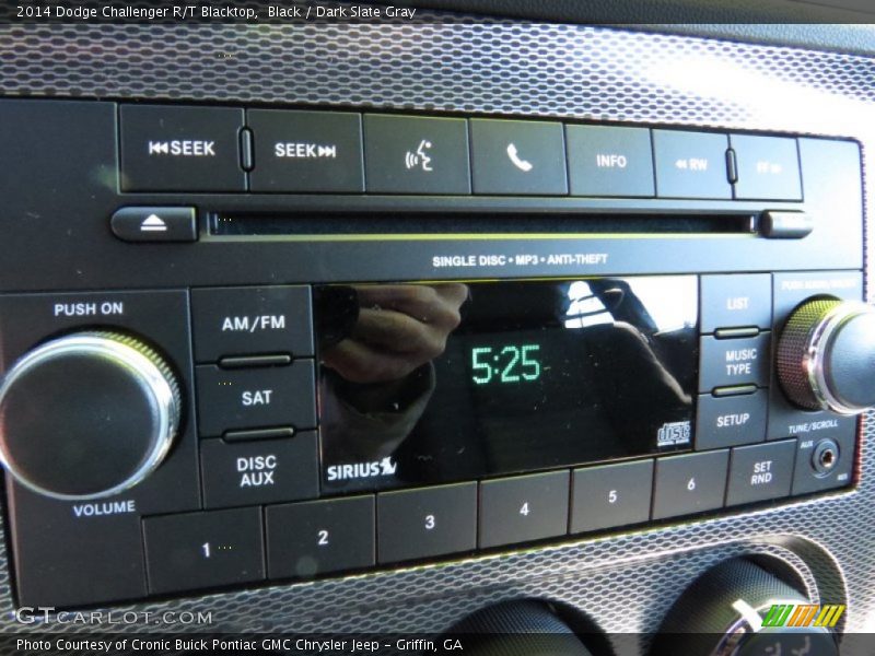 Black / Dark Slate Gray 2014 Dodge Challenger R/T Blacktop