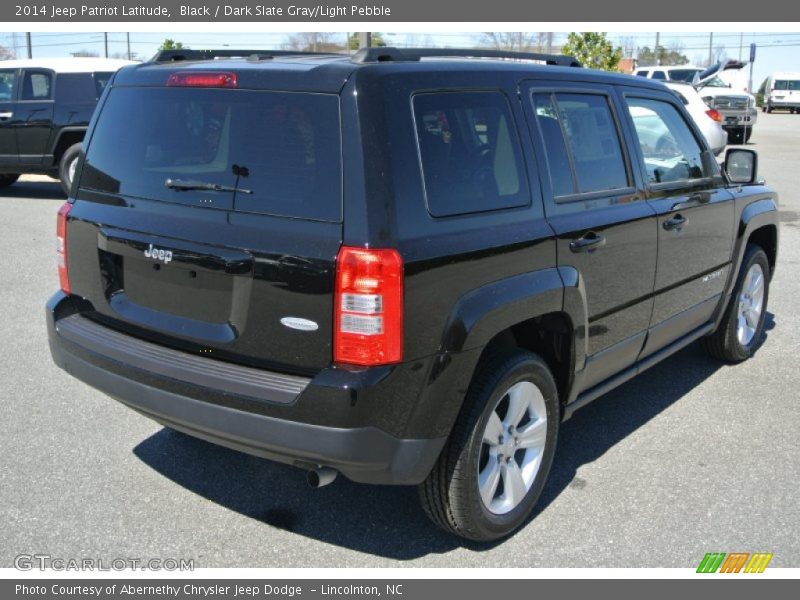 Black / Dark Slate Gray/Light Pebble 2014 Jeep Patriot Latitude