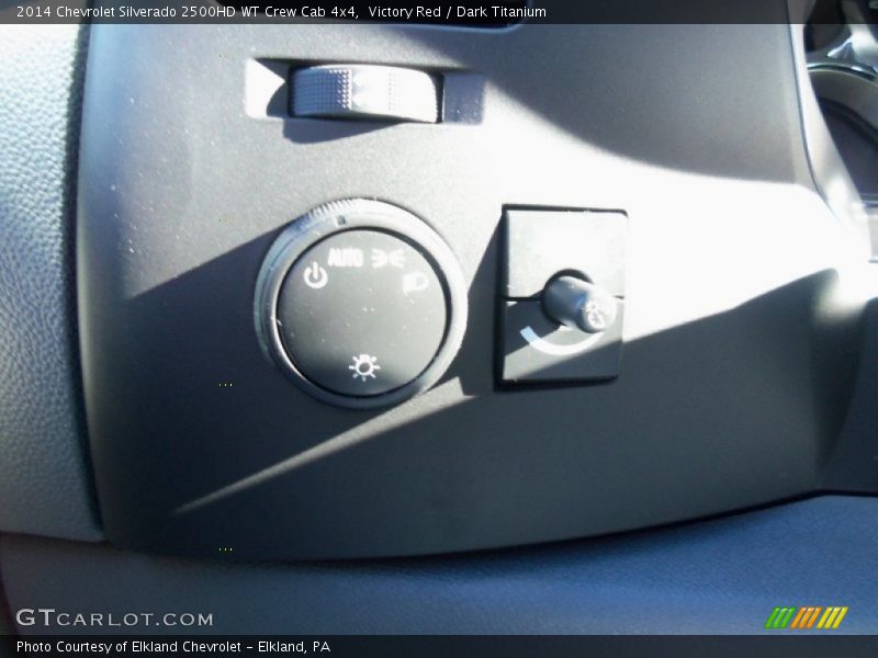 Victory Red / Dark Titanium 2014 Chevrolet Silverado 2500HD WT Crew Cab 4x4