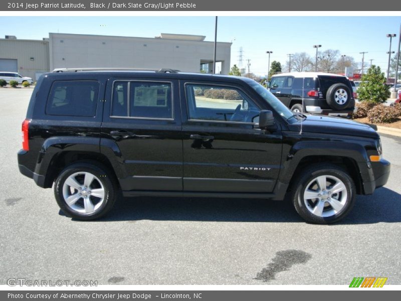 Black / Dark Slate Gray/Light Pebble 2014 Jeep Patriot Latitude