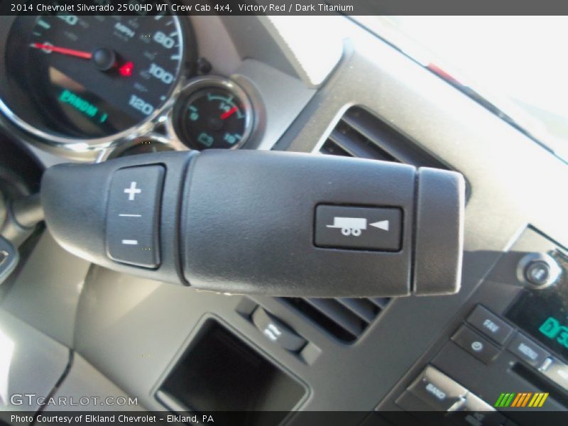 Victory Red / Dark Titanium 2014 Chevrolet Silverado 2500HD WT Crew Cab 4x4