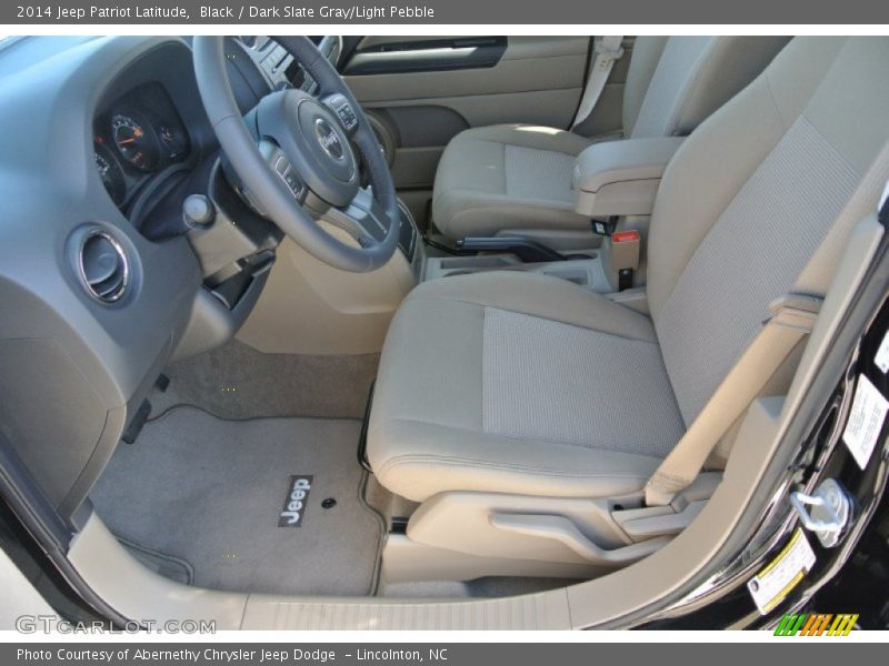Black / Dark Slate Gray/Light Pebble 2014 Jeep Patriot Latitude