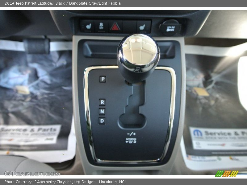 Black / Dark Slate Gray/Light Pebble 2014 Jeep Patriot Latitude
