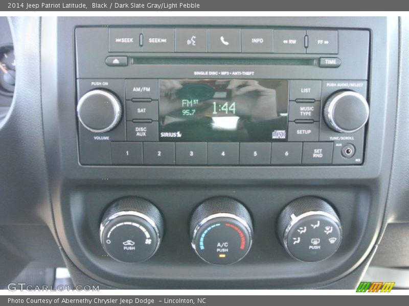 Black / Dark Slate Gray/Light Pebble 2014 Jeep Patriot Latitude