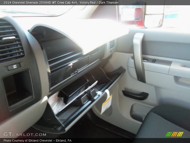 Victory Red / Dark Titanium 2014 Chevrolet Silverado 2500HD WT Crew Cab 4x4