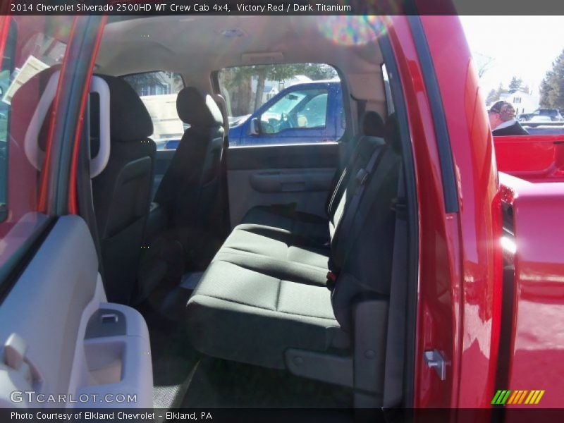 Victory Red / Dark Titanium 2014 Chevrolet Silverado 2500HD WT Crew Cab 4x4