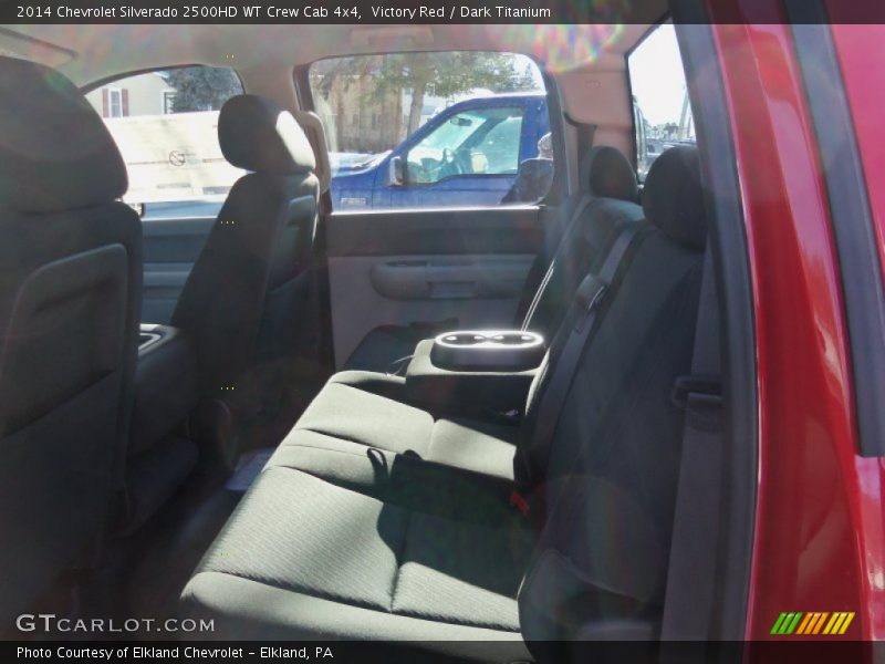 Victory Red / Dark Titanium 2014 Chevrolet Silverado 2500HD WT Crew Cab 4x4
