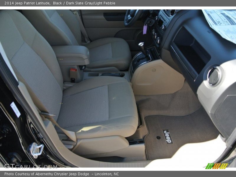 Black / Dark Slate Gray/Light Pebble 2014 Jeep Patriot Latitude