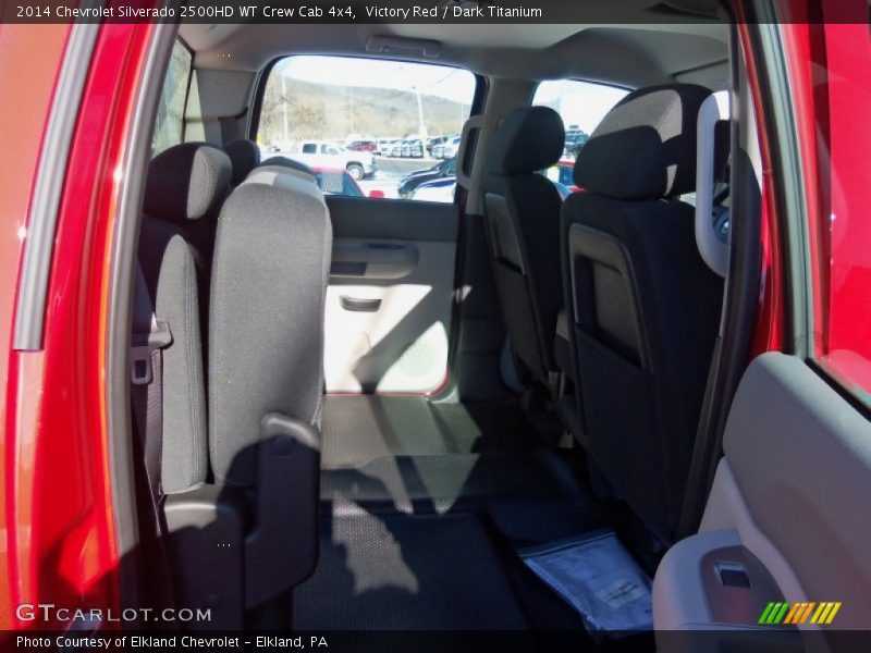 Victory Red / Dark Titanium 2014 Chevrolet Silverado 2500HD WT Crew Cab 4x4