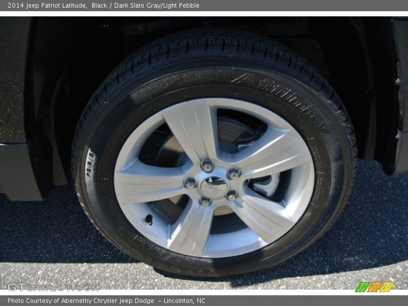 Black / Dark Slate Gray/Light Pebble 2014 Jeep Patriot Latitude