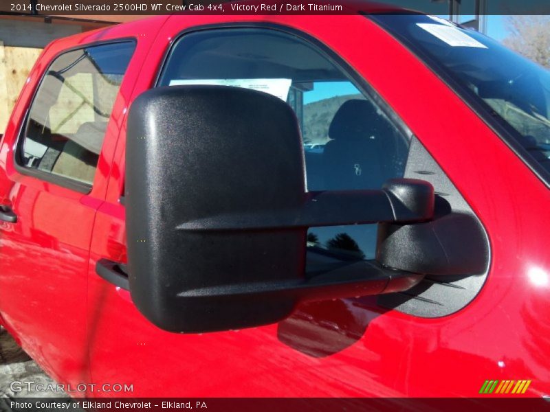Victory Red / Dark Titanium 2014 Chevrolet Silverado 2500HD WT Crew Cab 4x4