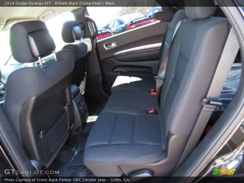 Brilliant Black Crystal Pearl / Black 2014 Dodge Durango SXT