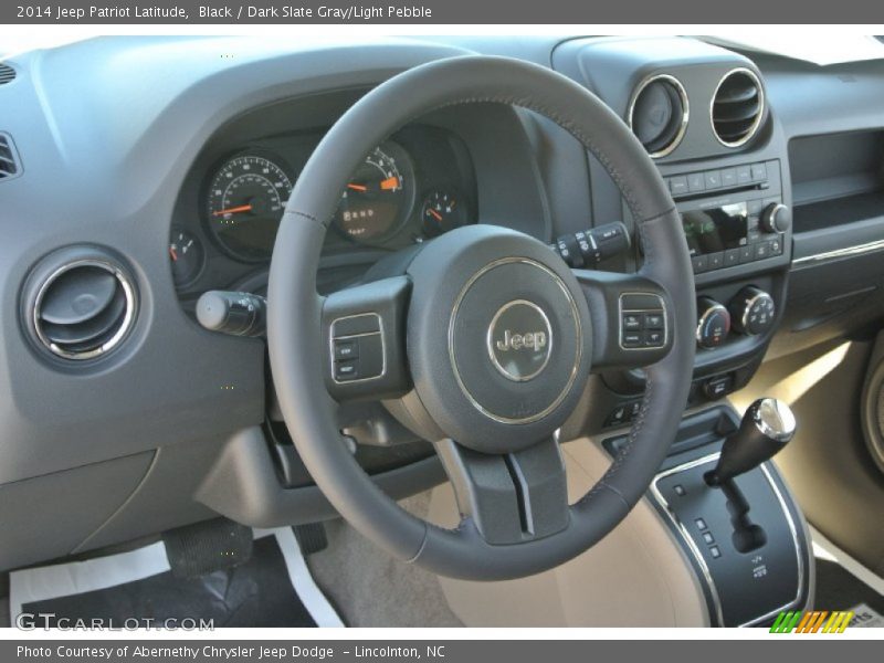Black / Dark Slate Gray/Light Pebble 2014 Jeep Patriot Latitude