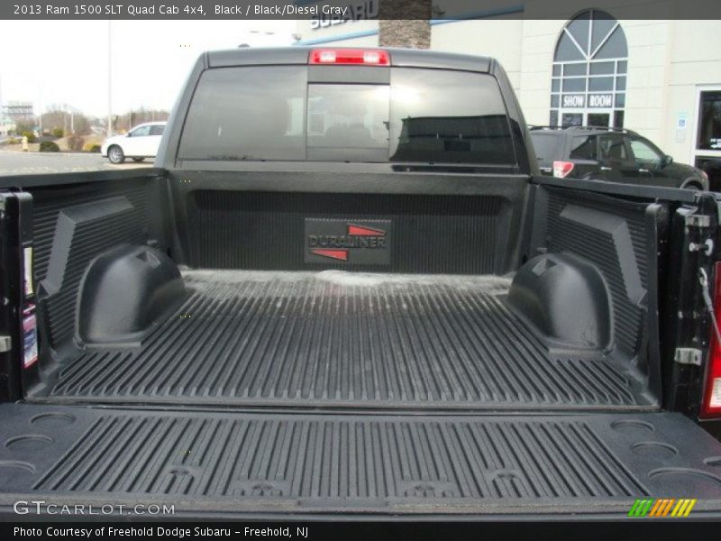 Black / Black/Diesel Gray 2013 Ram 1500 SLT Quad Cab 4x4