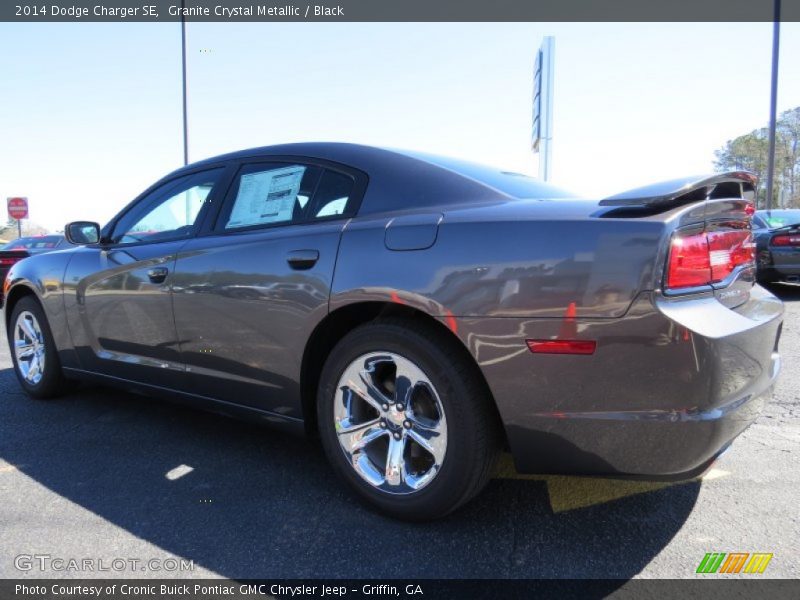 Granite Crystal Metallic / Black 2014 Dodge Charger SE