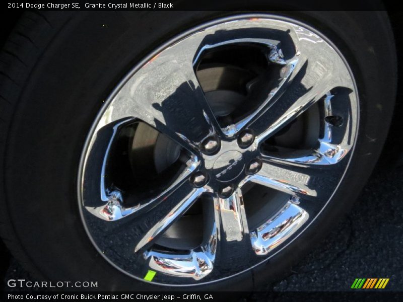 Granite Crystal Metallic / Black 2014 Dodge Charger SE