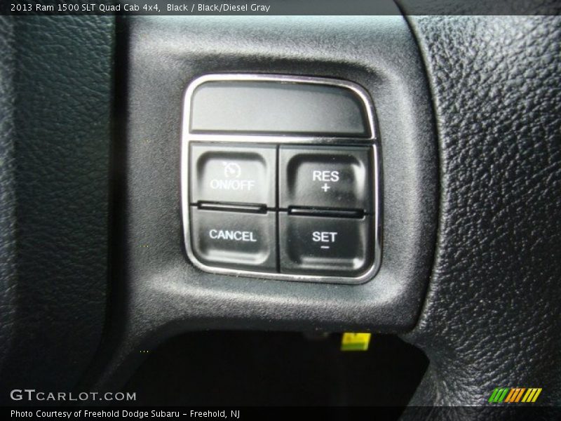 Black / Black/Diesel Gray 2013 Ram 1500 SLT Quad Cab 4x4