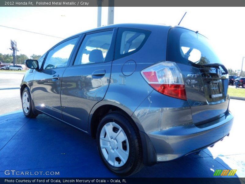 Polished Metal Metallic / Gray 2012 Honda Fit