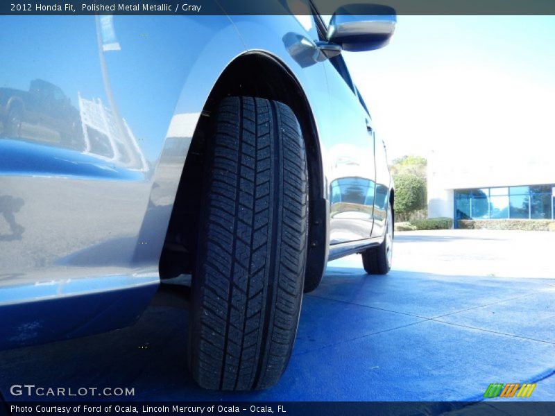 Polished Metal Metallic / Gray 2012 Honda Fit