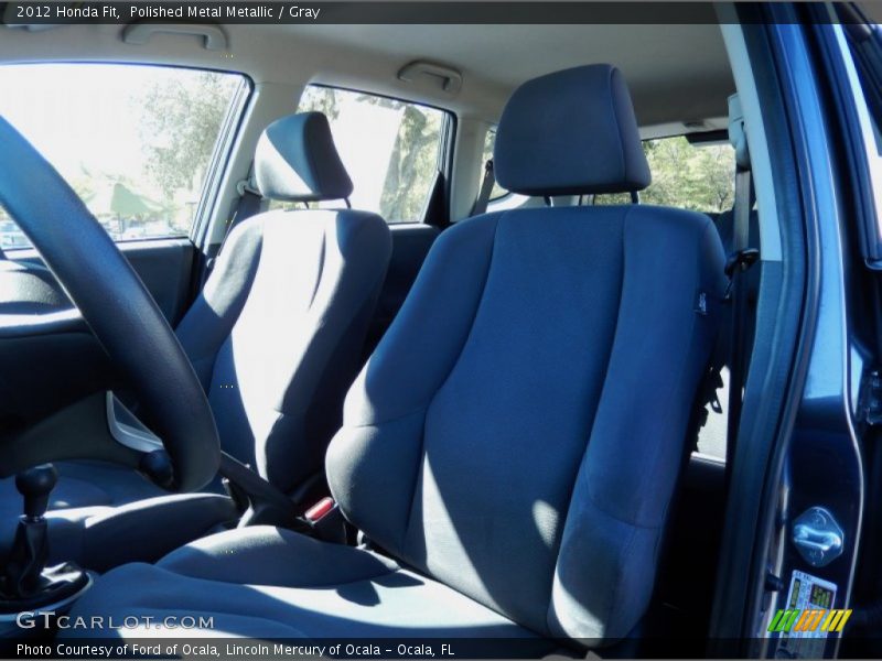 Polished Metal Metallic / Gray 2012 Honda Fit