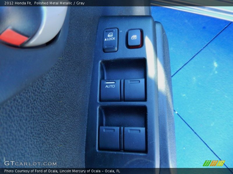 Polished Metal Metallic / Gray 2012 Honda Fit