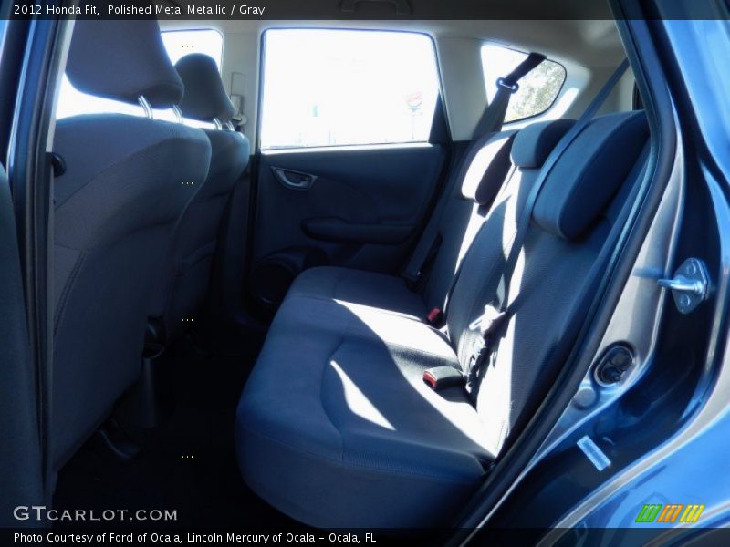 Polished Metal Metallic / Gray 2012 Honda Fit