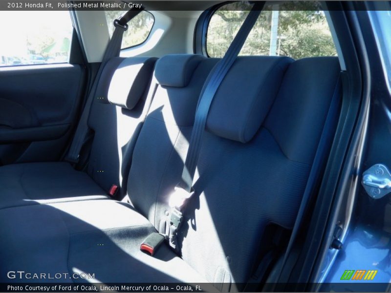 Polished Metal Metallic / Gray 2012 Honda Fit