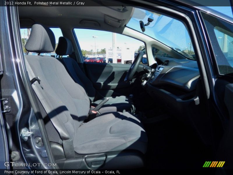 Polished Metal Metallic / Gray 2012 Honda Fit