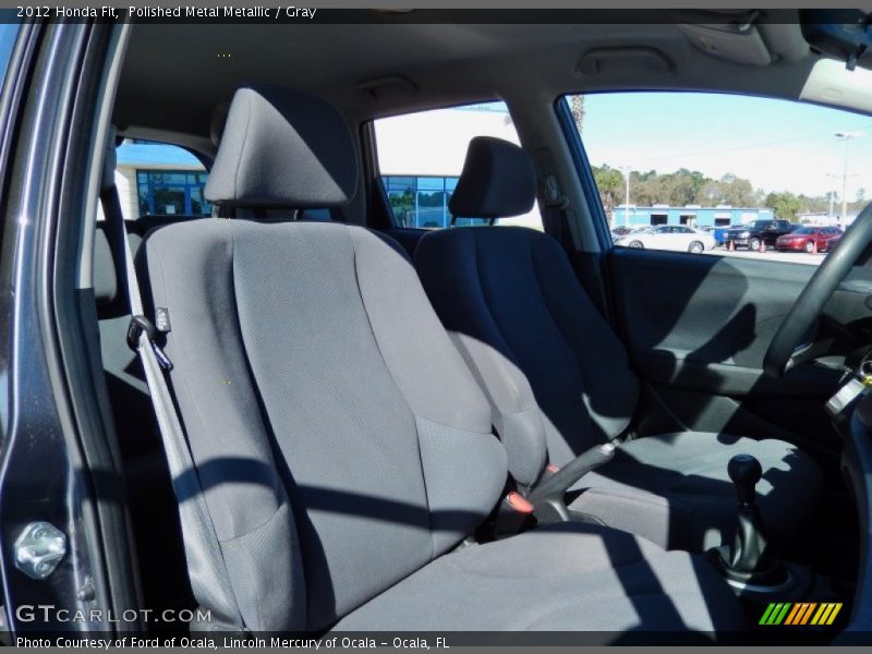 Polished Metal Metallic / Gray 2012 Honda Fit
