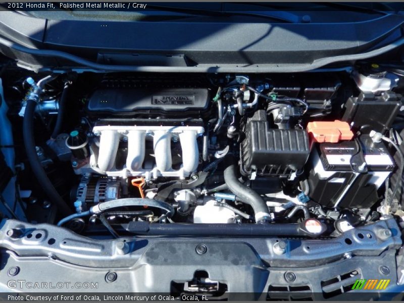 Polished Metal Metallic / Gray 2012 Honda Fit