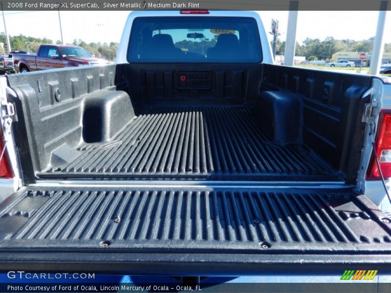 Silver Metallic / Medium Dark Flint 2008 Ford Ranger XL SuperCab