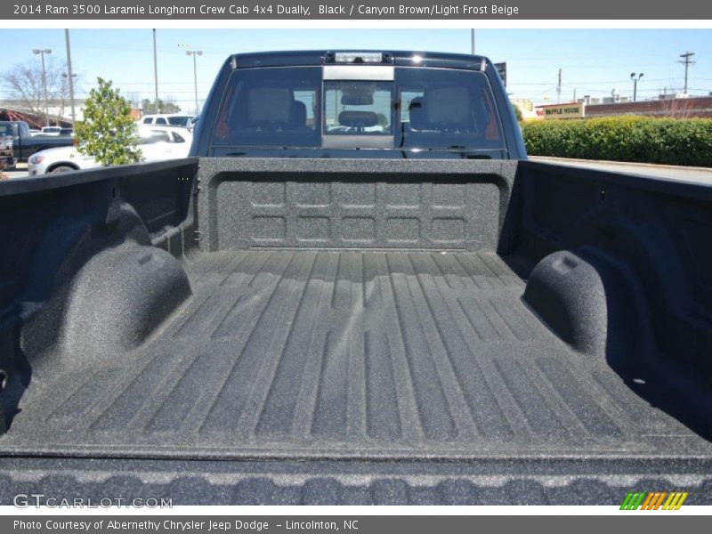  2014 3500 Laramie Longhorn Crew Cab 4x4 Dually Trunk