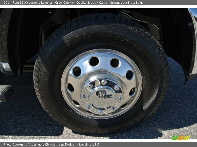  2014 3500 Laramie Longhorn Crew Cab 4x4 Dually Wheel