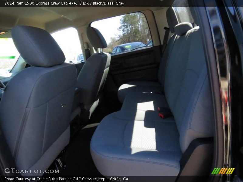 Black / Black/Diesel Gray 2014 Ram 1500 Express Crew Cab 4x4