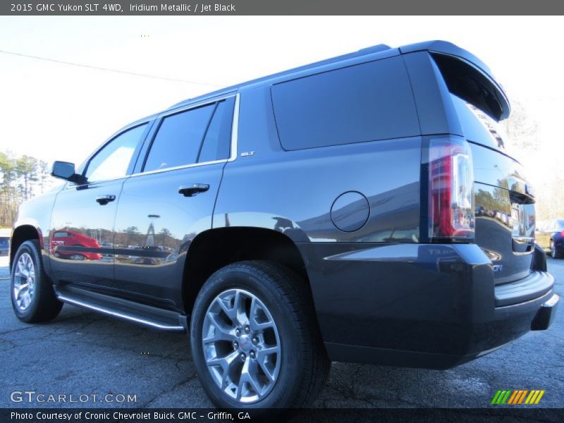 Iridium Metallic / Jet Black 2015 GMC Yukon SLT 4WD