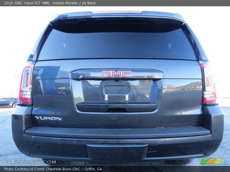 Iridium Metallic / Jet Black 2015 GMC Yukon SLT 4WD