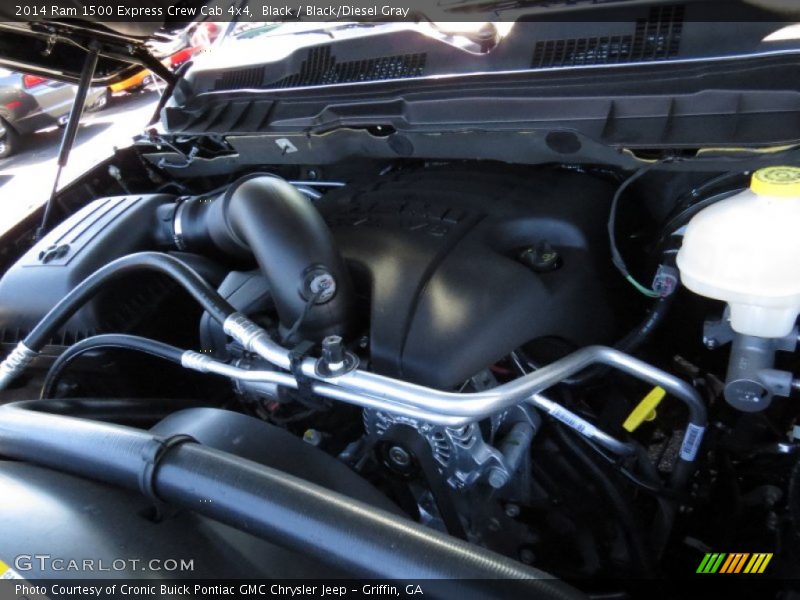 Black / Black/Diesel Gray 2014 Ram 1500 Express Crew Cab 4x4