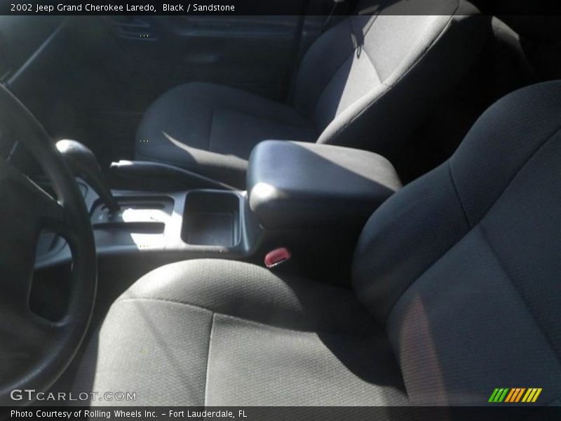 Black / Sandstone 2002 Jeep Grand Cherokee Laredo