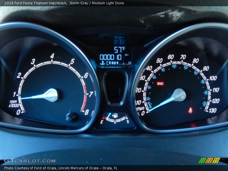  2014 Fiesta Titanium Hatchback Titanium Hatchback Gauges