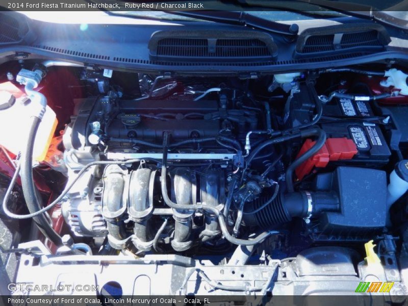  2014 Fiesta Titanium Hatchback Engine - 1.6 Liter DOHC 16-Valve Ti-VCT 4 Cylinder