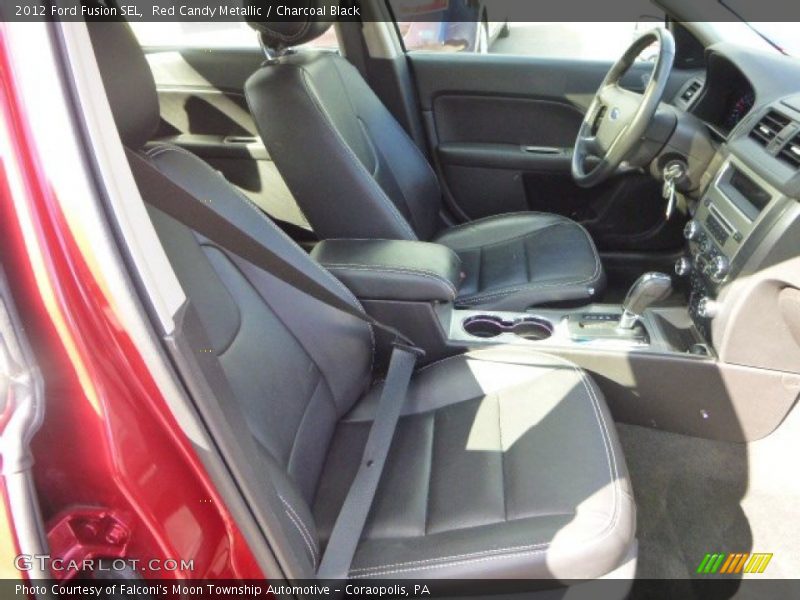 Red Candy Metallic / Charcoal Black 2012 Ford Fusion SEL