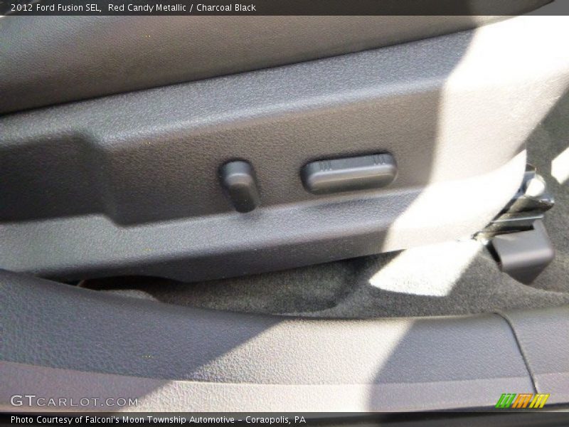 Red Candy Metallic / Charcoal Black 2012 Ford Fusion SEL