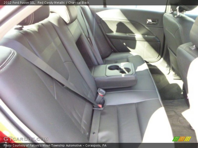 Red Candy Metallic / Charcoal Black 2012 Ford Fusion SEL