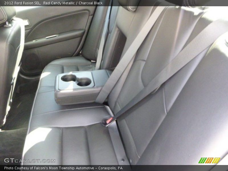Red Candy Metallic / Charcoal Black 2012 Ford Fusion SEL