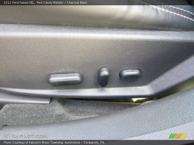 Red Candy Metallic / Charcoal Black 2012 Ford Fusion SEL