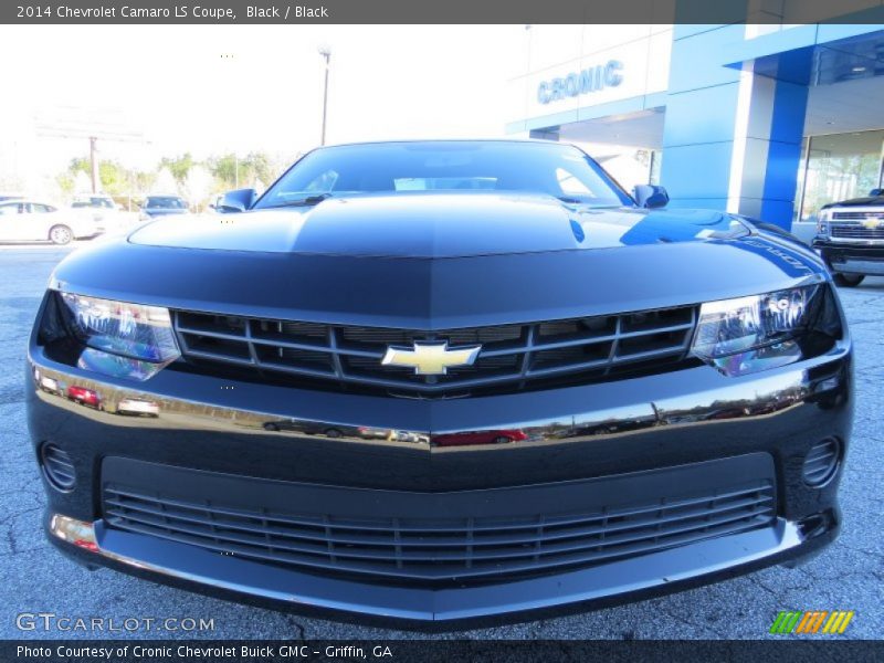 Black / Black 2014 Chevrolet Camaro LS Coupe
